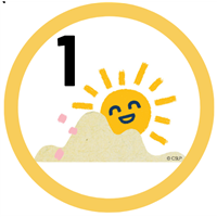 “Bookworms” Early Lit. Badge 1 Badge