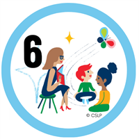 “Bookworms” Early Lit. Badge 6 Badge